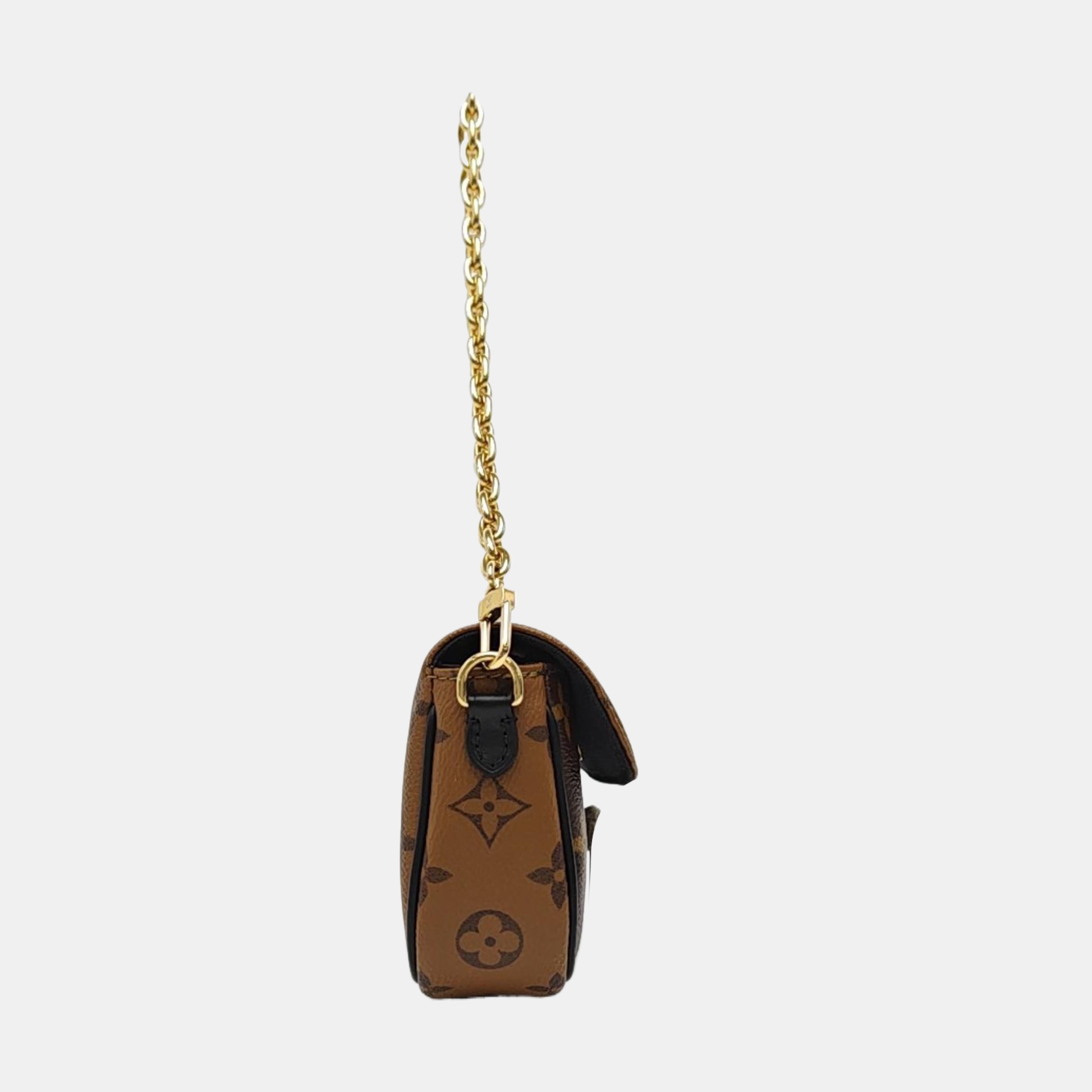 IVY Monogram Coated Canvas Brown