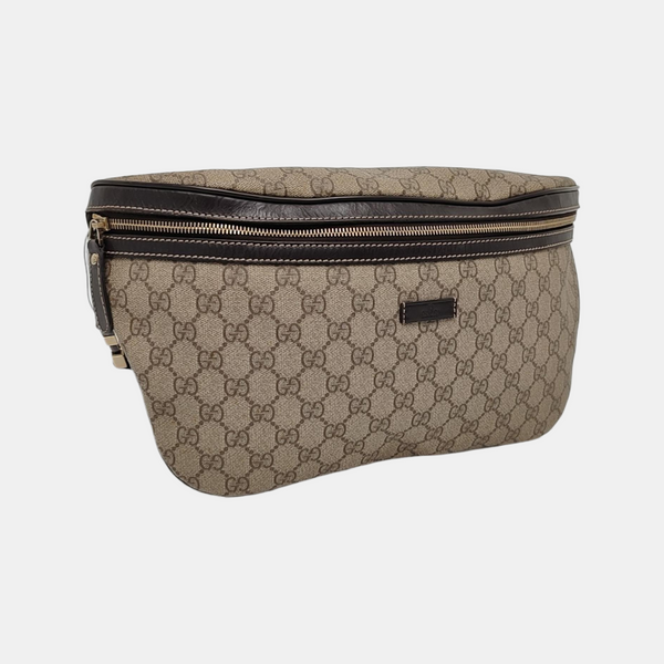 Monogram Coated Canvas Brown