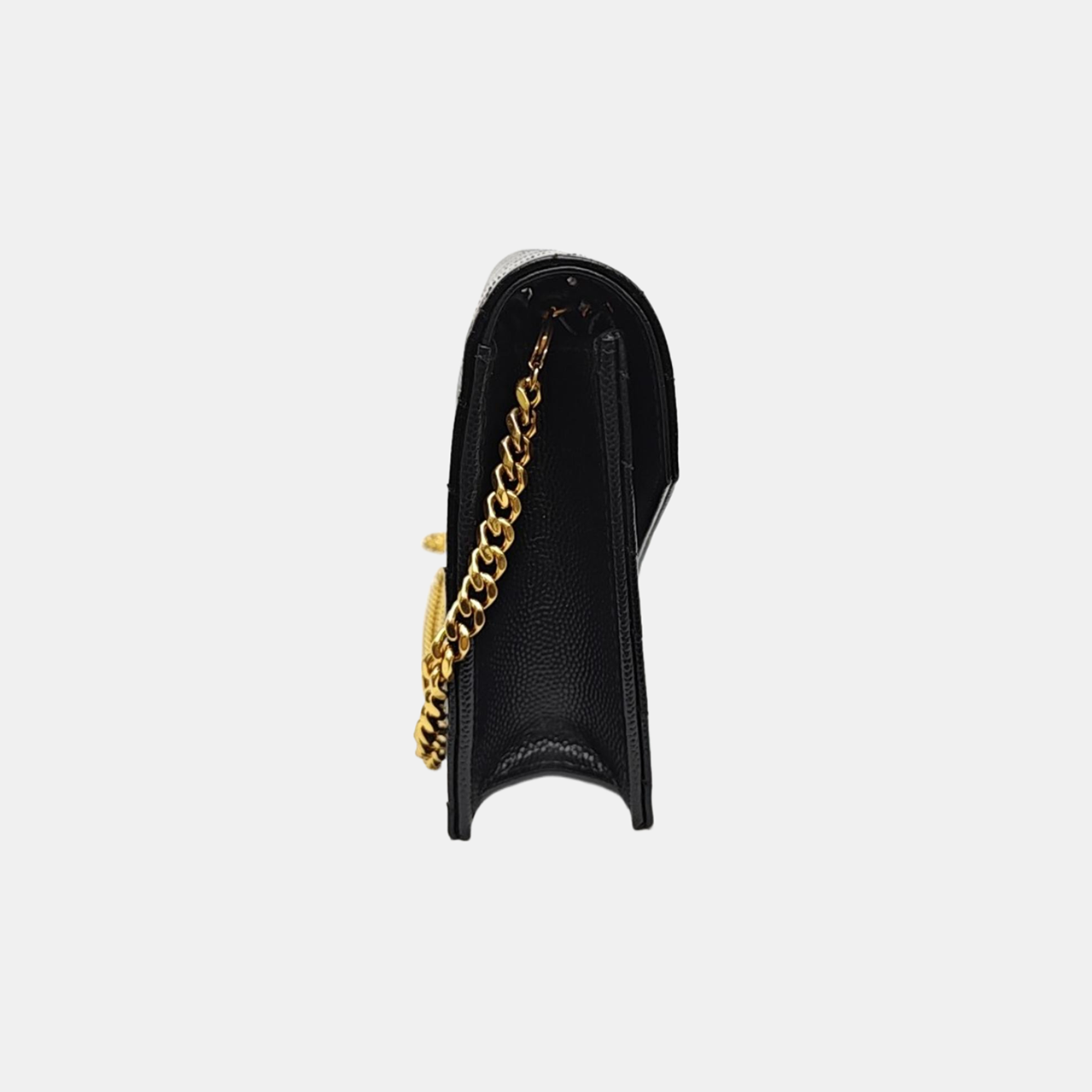 MONOGRAM WOC Chevron Calfskin Black
