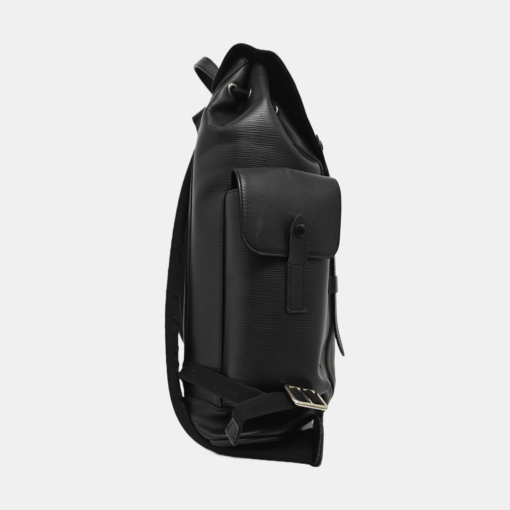 CHRISTOPHER Calfskin Black