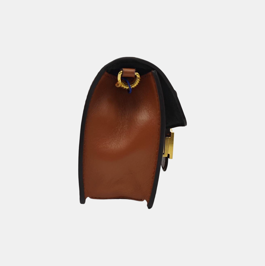 DAUPHINE WOC Monogram Coated Canvas Brown