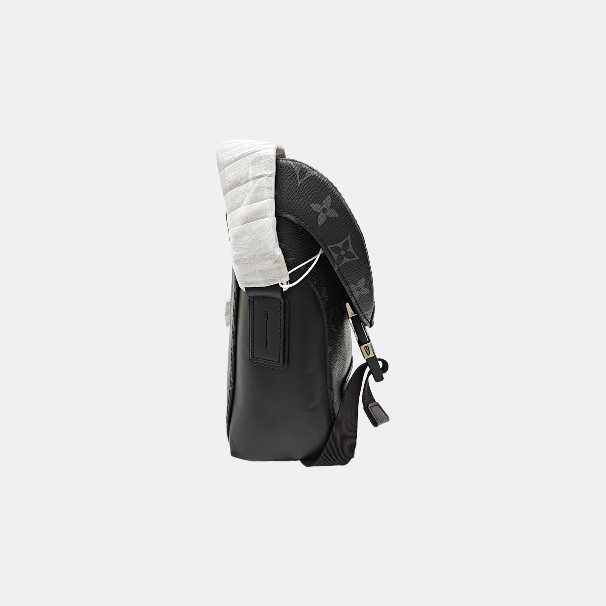 VOYAGER PM Monogram Coated Canvas Black
