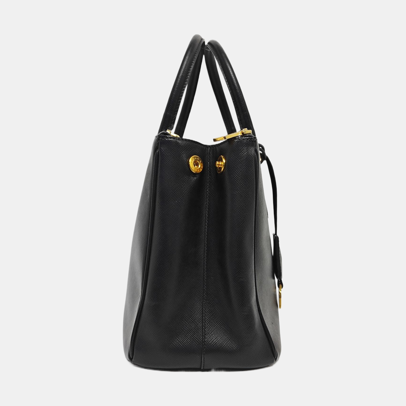 Galleria Saffiano Calfskin Black
