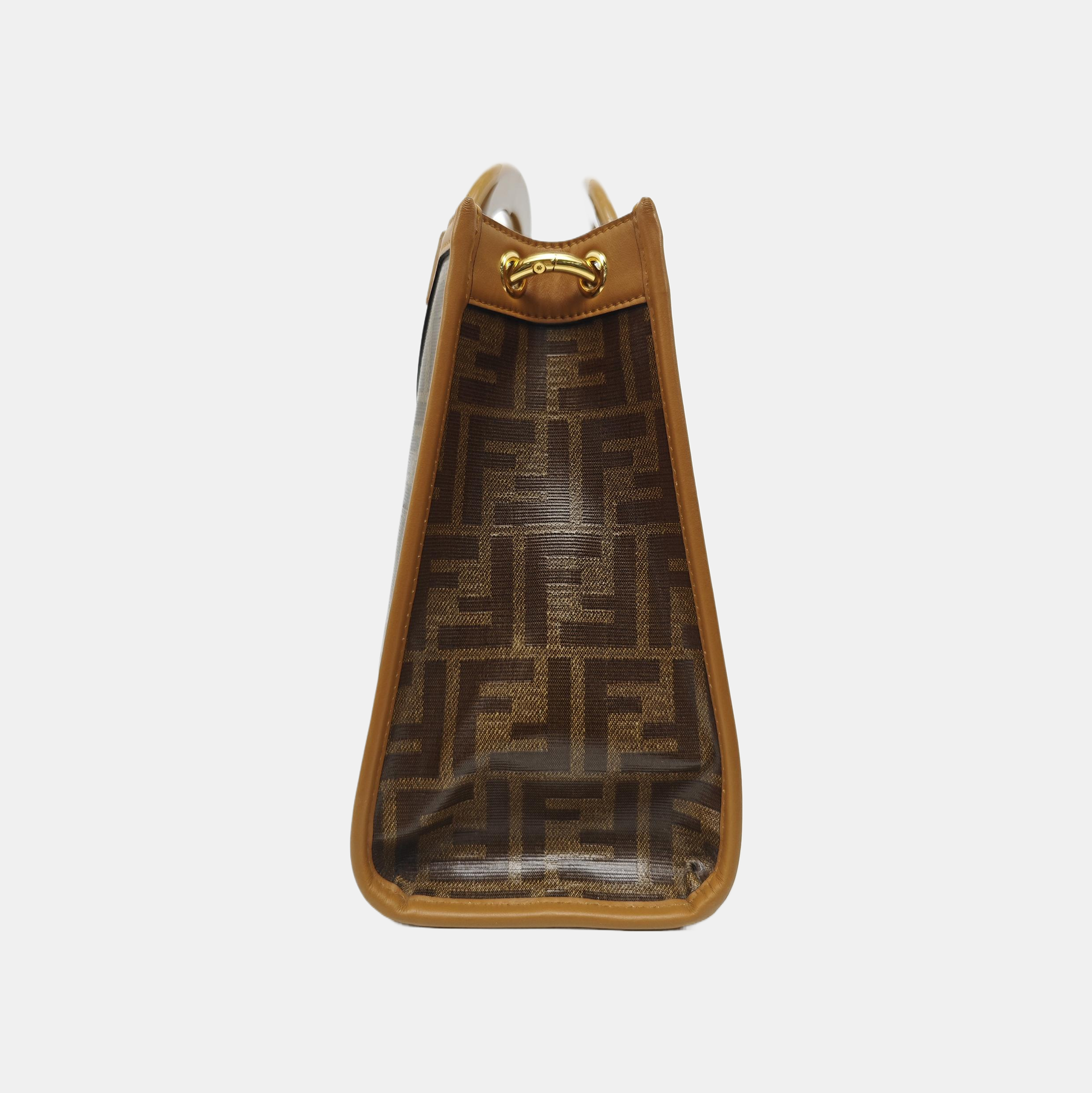 Runaway Small Coated Canvas Brown