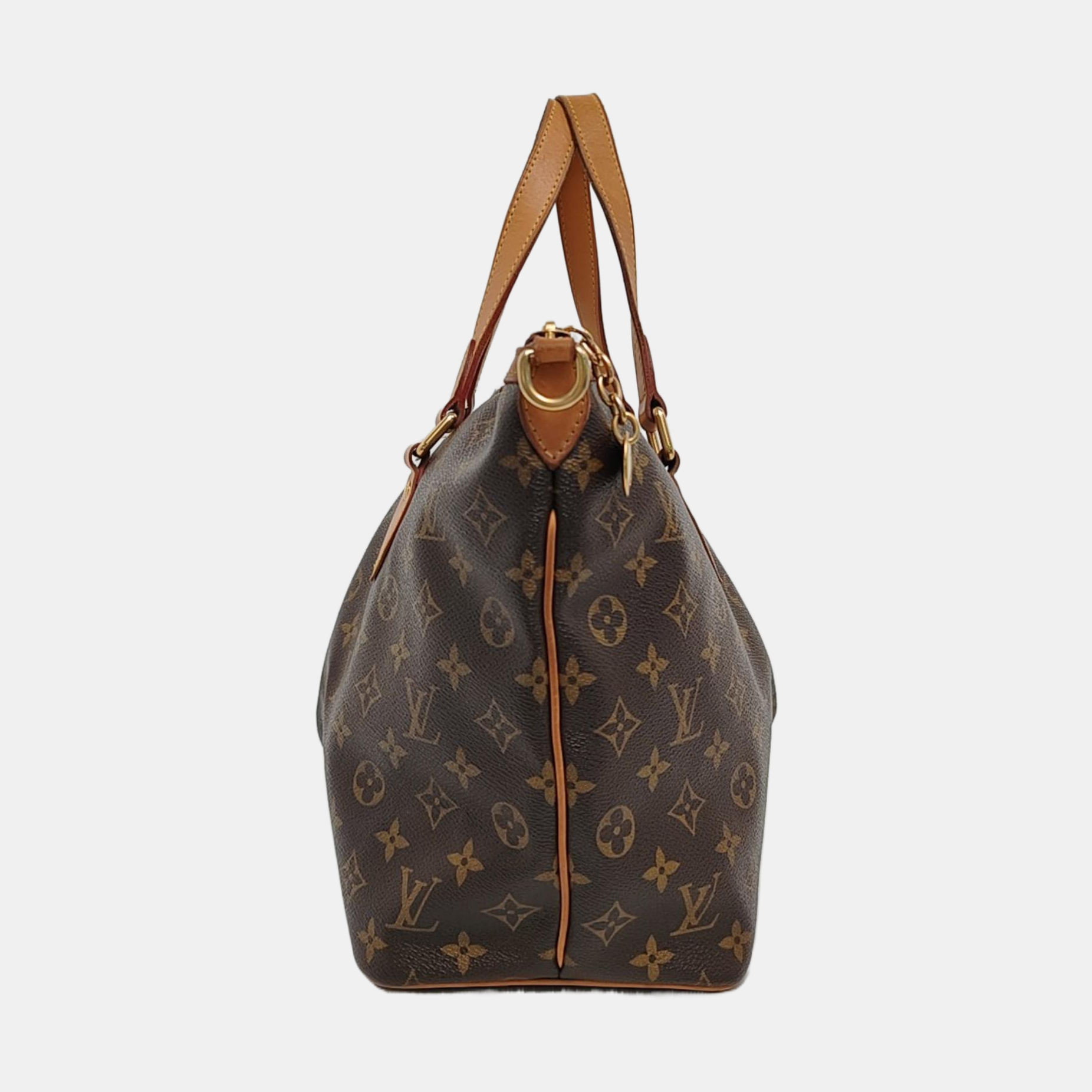 PALERMO PM Monogram Coated Canvas Brown