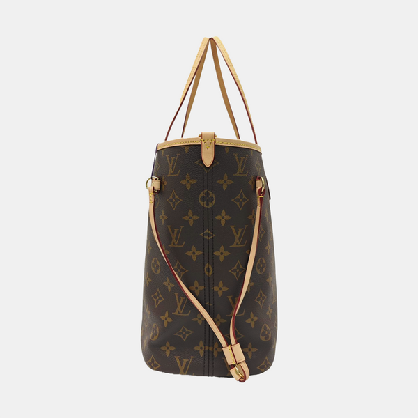 NEVERFULL INSIDE OUT MM Monogram Canvas Red