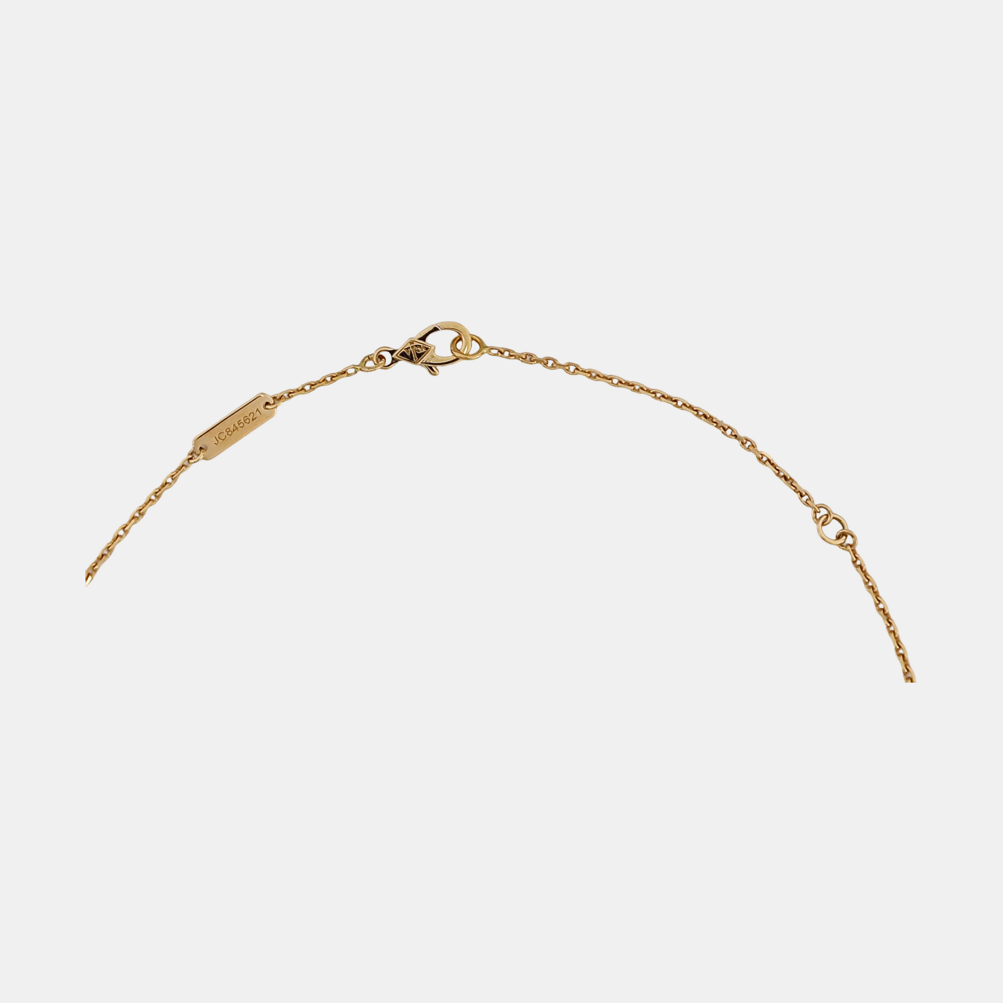 Vintage Alhambra 18k Gold Necklace