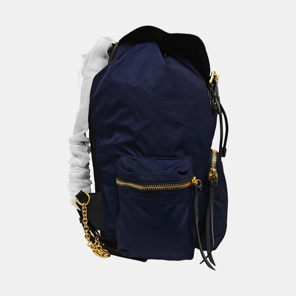 The Rucksack Large Nylon Blue