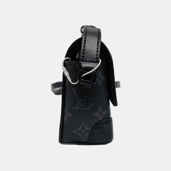 STEAMER Mini Monogram Coated Canvas Black