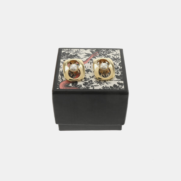 Metal Gold Clip On Earrings