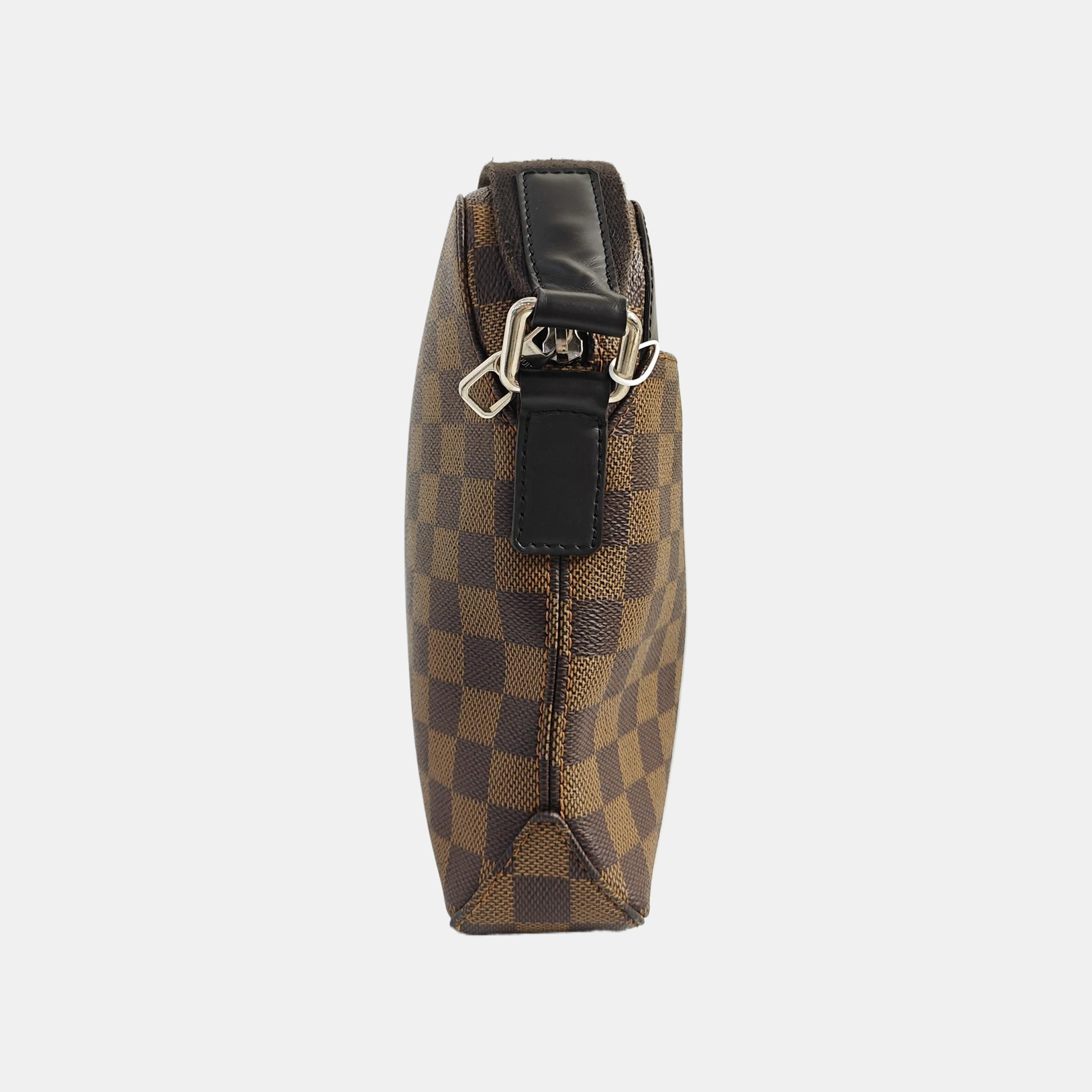 JAKE PM Damier Ebene Coated Canvas Brown
