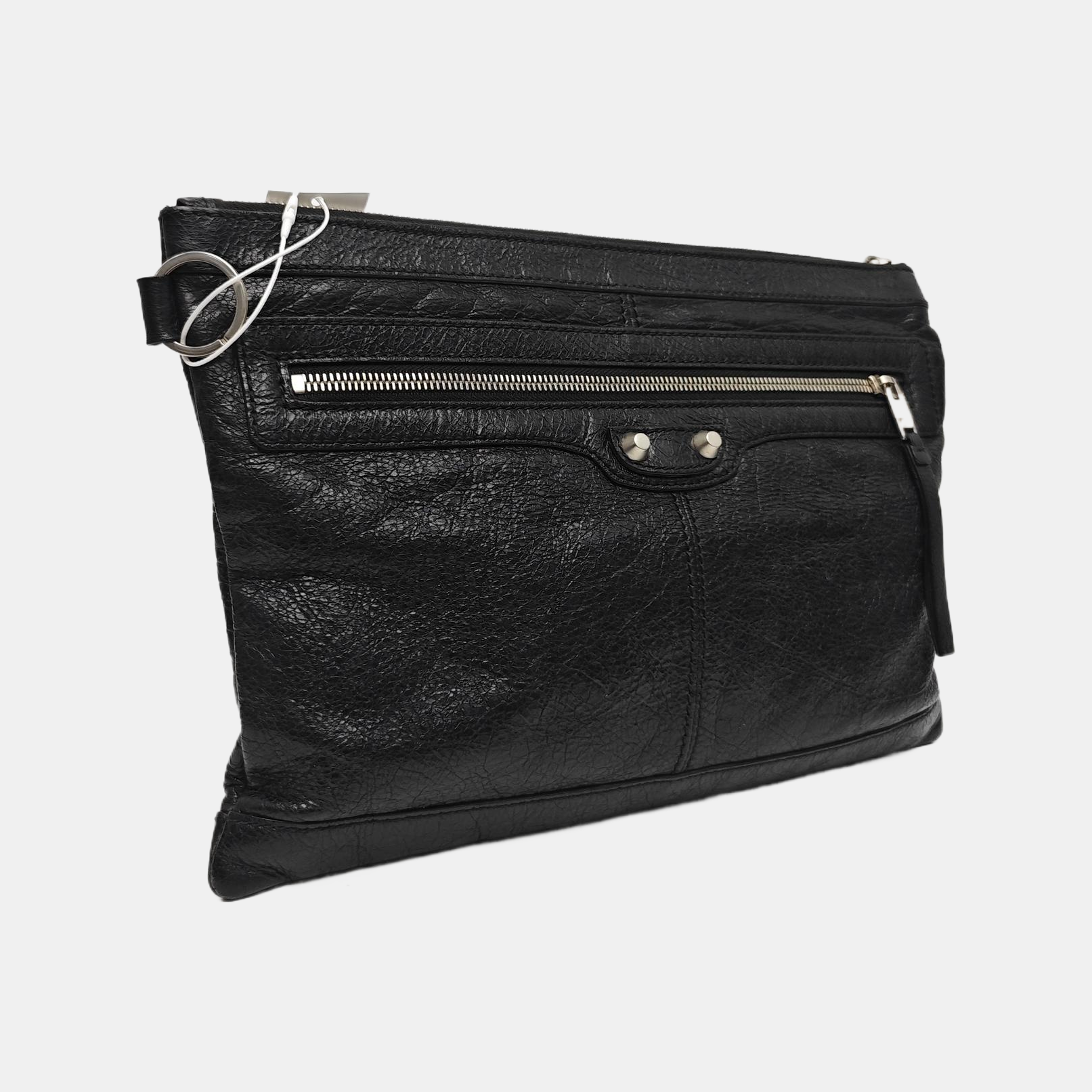 Quilted Calfskin Clutch Black