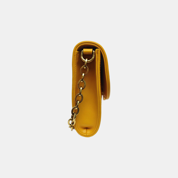 Horsebit 1955 Small Fabric Yellow