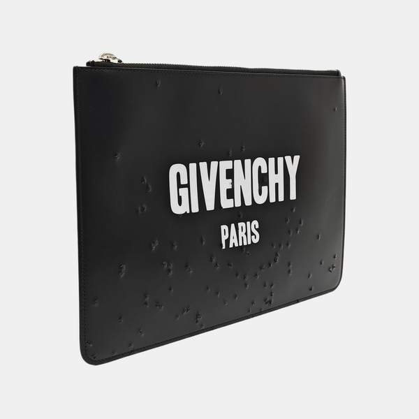 Calfskin Clutch Black