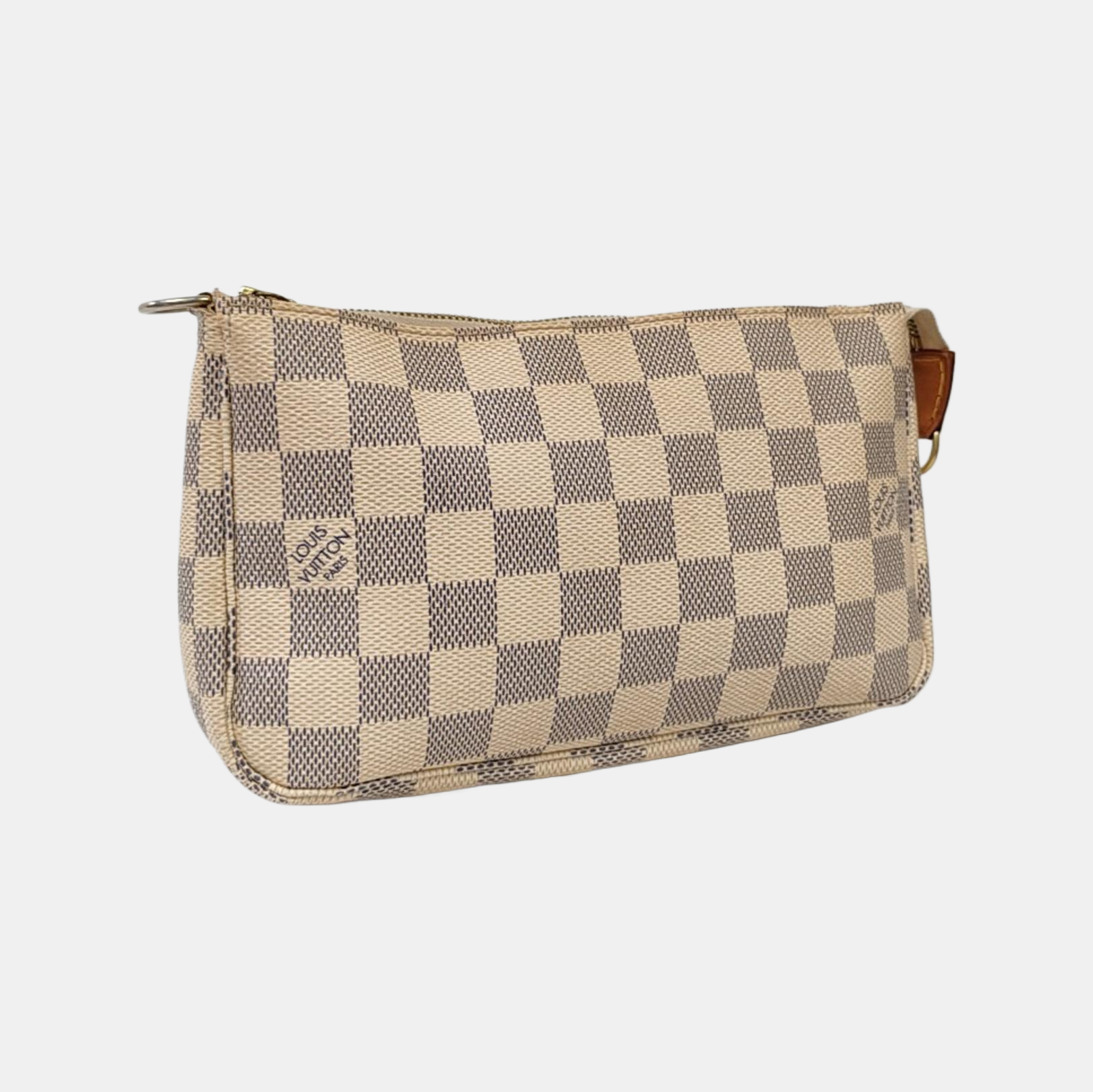 ACCESSOIRES GM Damier Azur Coated Canvas White