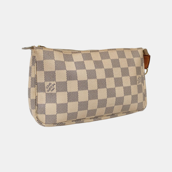 ACCESSOIRES GM Damier Azur Coated Canvas White