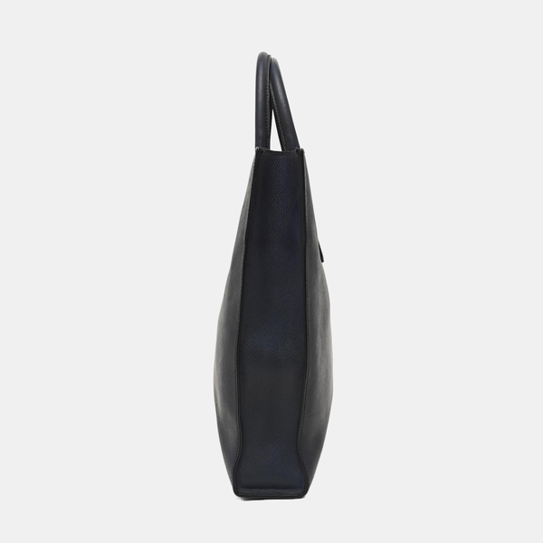 Calfskin Tote Bag Blue