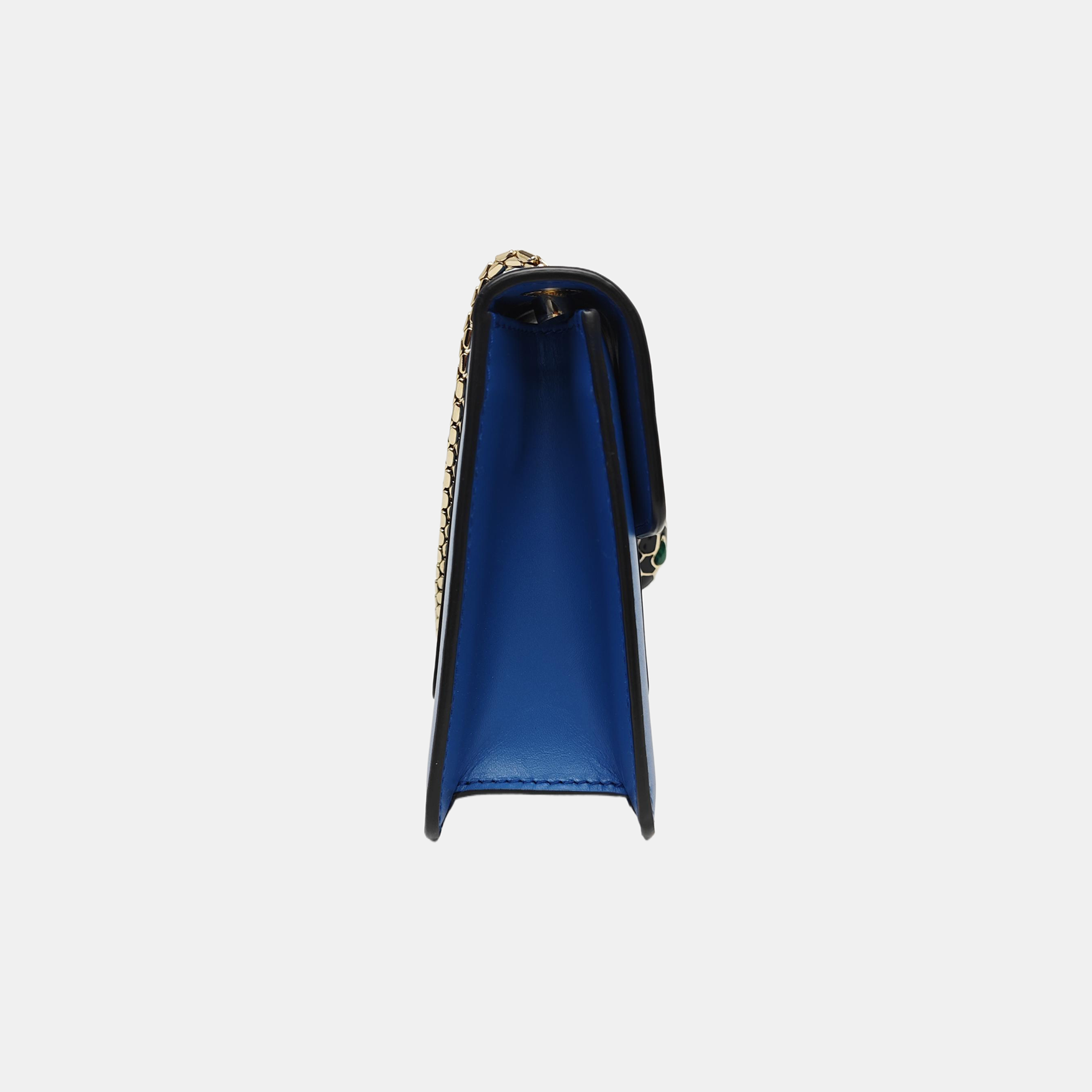 SERPENTI FOREVER Small Calfskin Blue