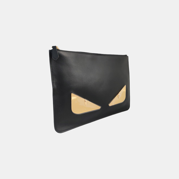 Calfskin Clutch Black