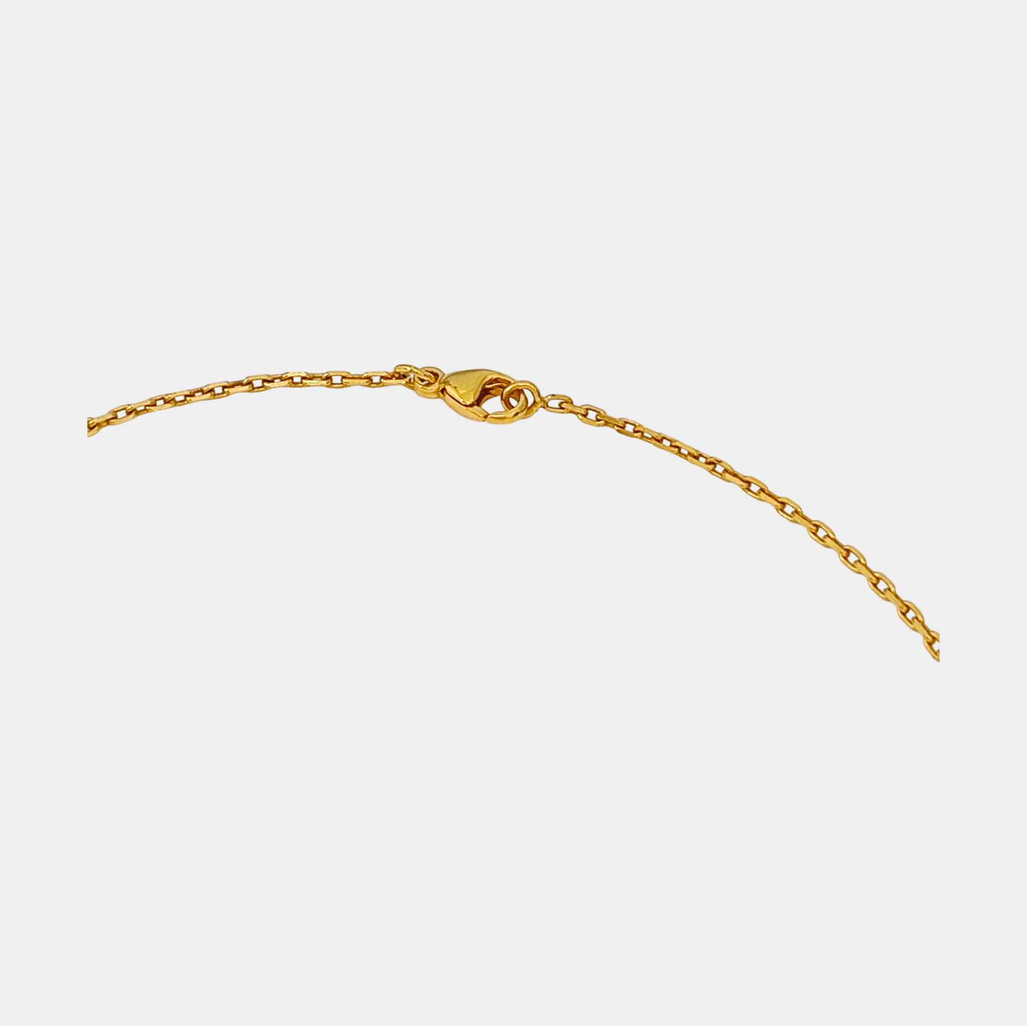 Pop H Metal Gold Necklace