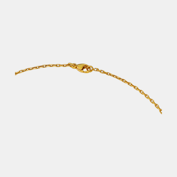 Pop H Metal Gold Necklace