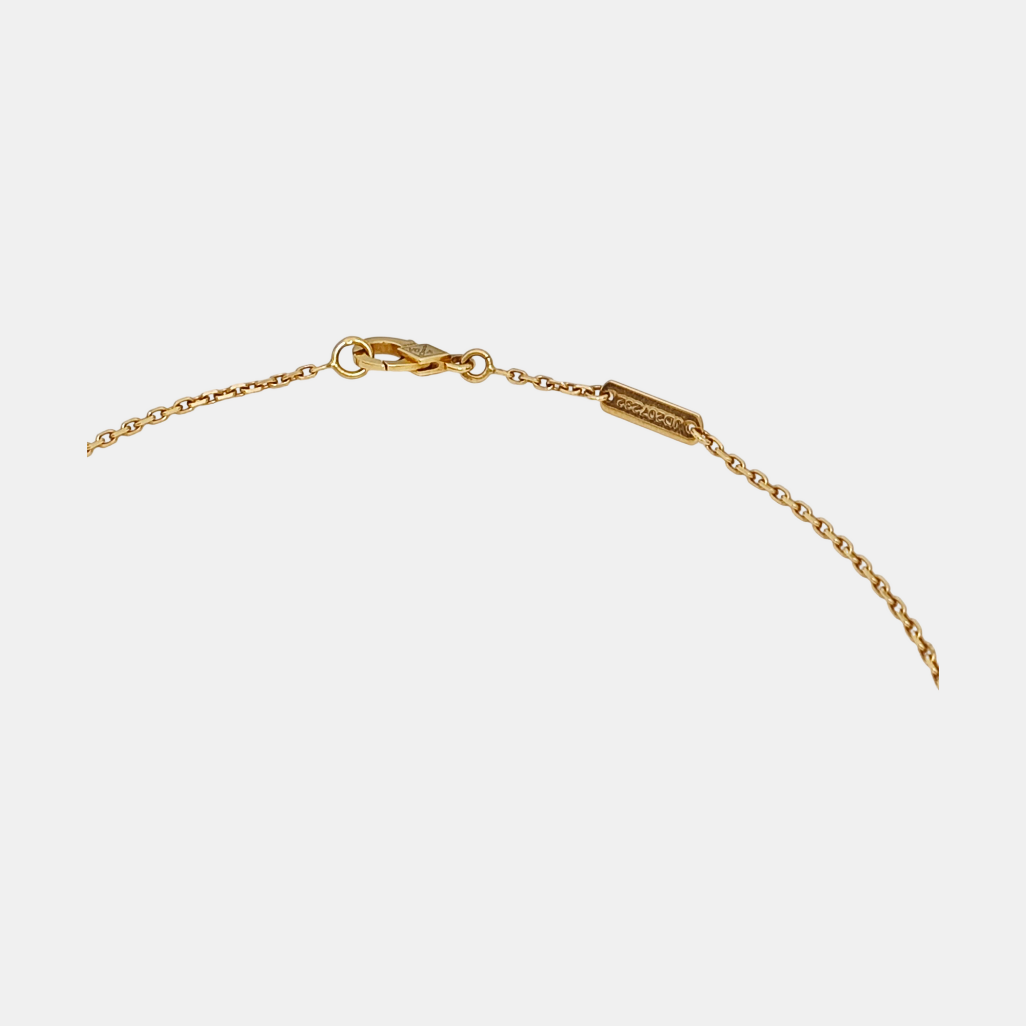 Vintage Alhambra 18k Gold Necklace