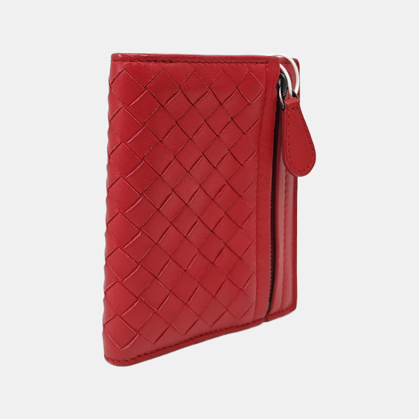 Lambskin Wallet Red