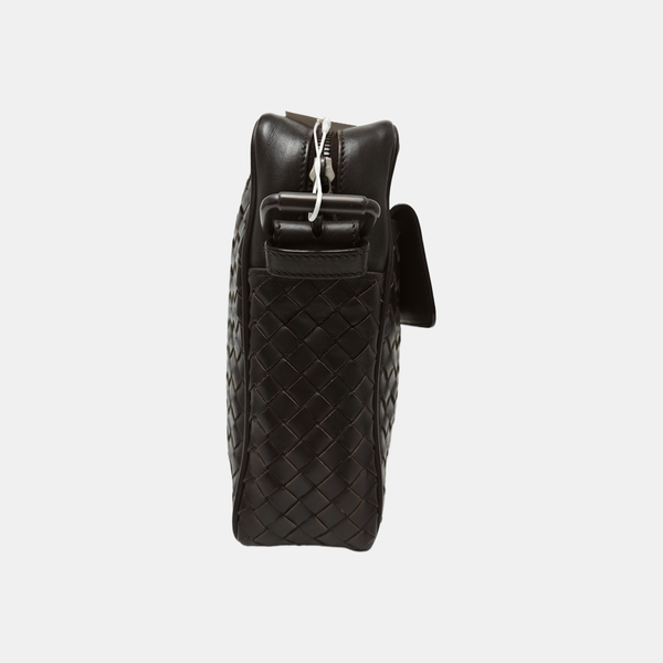 Calfskin Crossbody Bag Brown