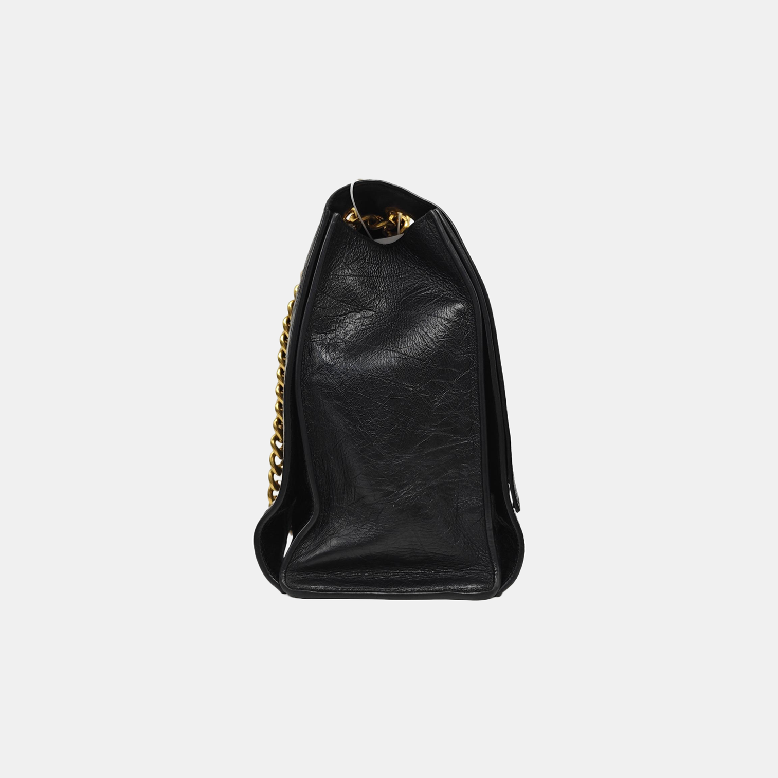 Crush Large Calfskin Black