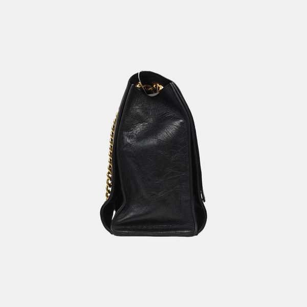 Crush Large Calfskin Black