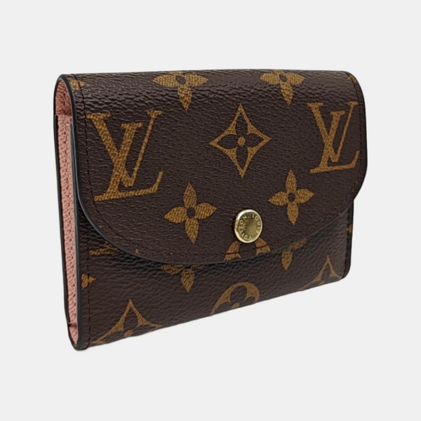 ROSALIE Monogram Coated Canvas Brown Wallet