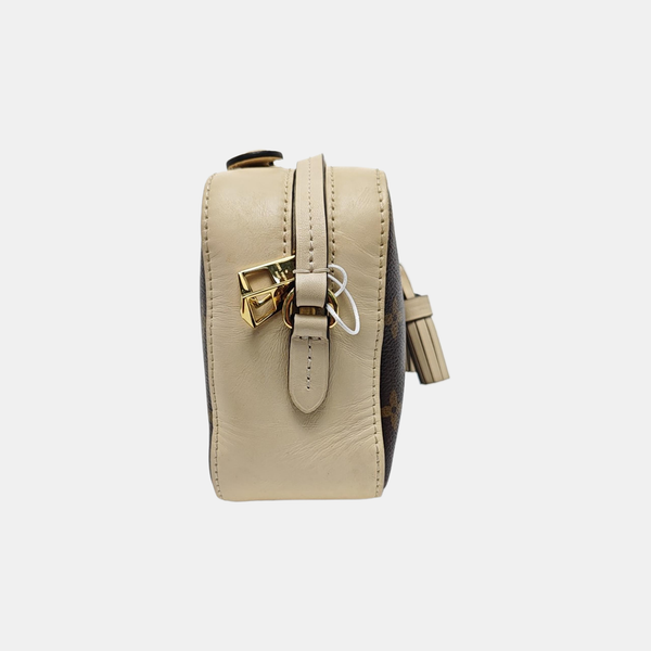SAINTONGE Monogram Coated Canvas Brown