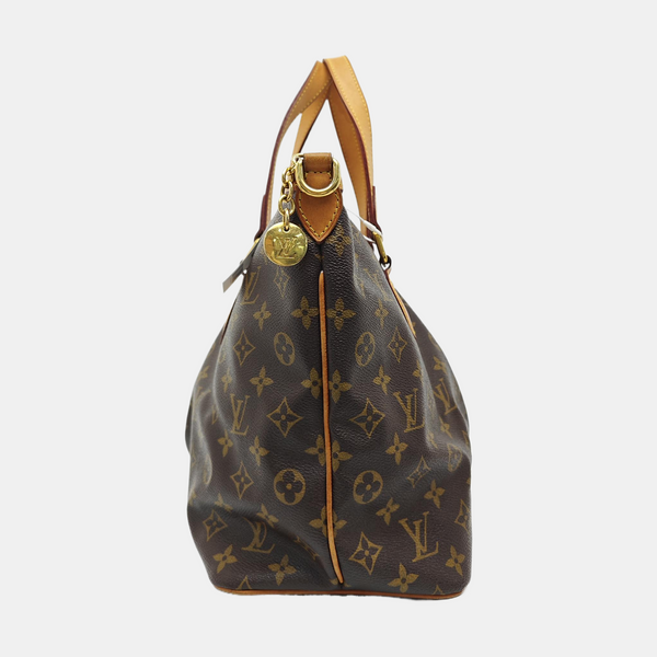 PALERMO PM Monogram Coated Canvas Brown