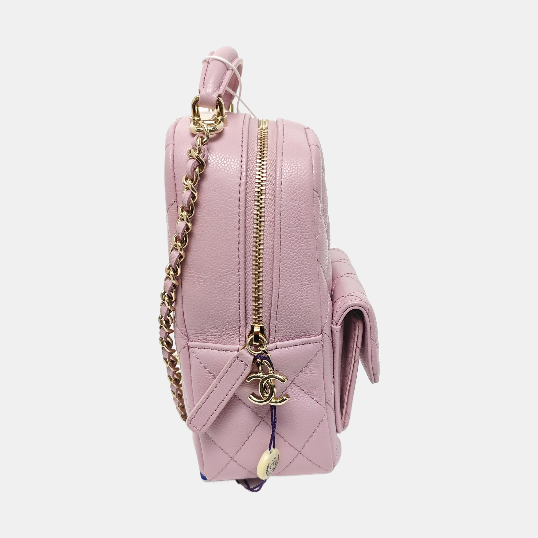 DUMA Quilted Calfskin Pink