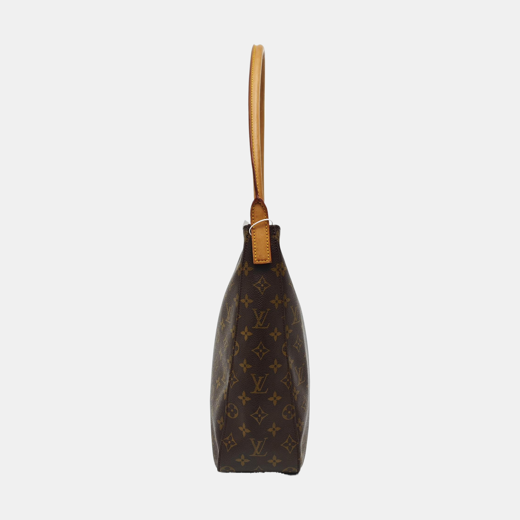 LOOPING GM Monogram Coated Canvas Brown