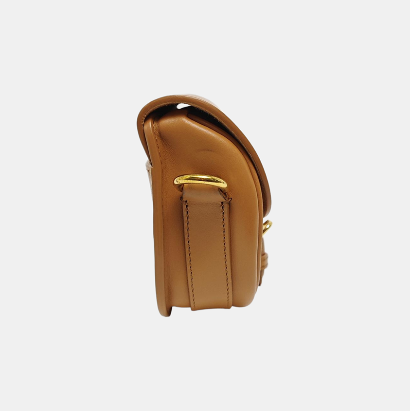Authenticated pre-owned  Bobby Calfskin Brown - Shoulder Bag at Looply