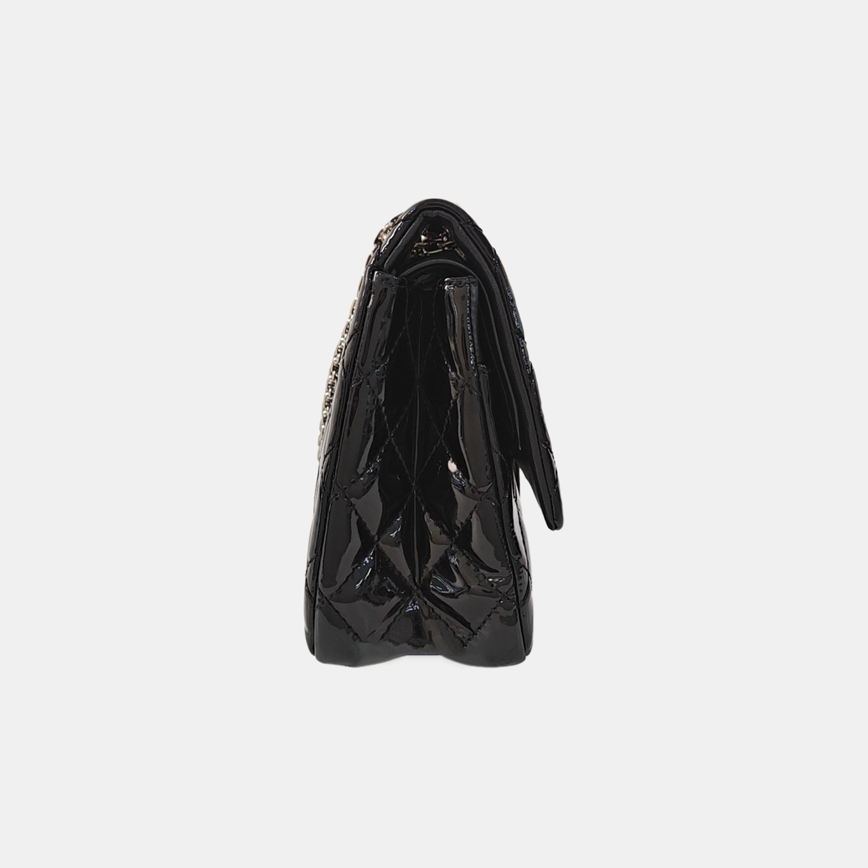 2.55 227 (jumbo) Quilted Calfskin Black