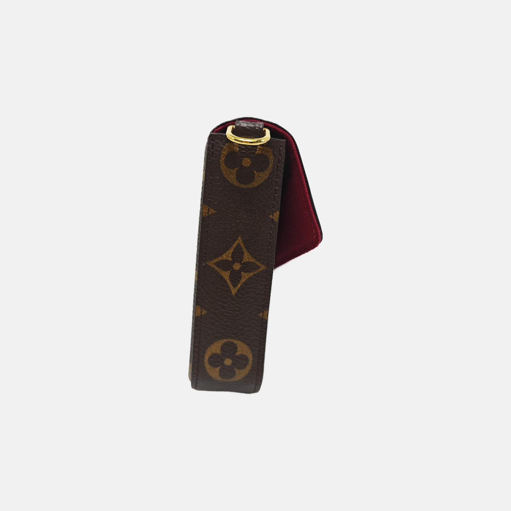 FÉLICIE Monogram Coated Canvas Brown