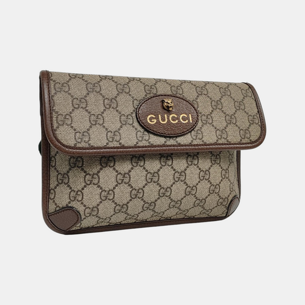 Neo Vintage Monogram Coated Canvas Beige