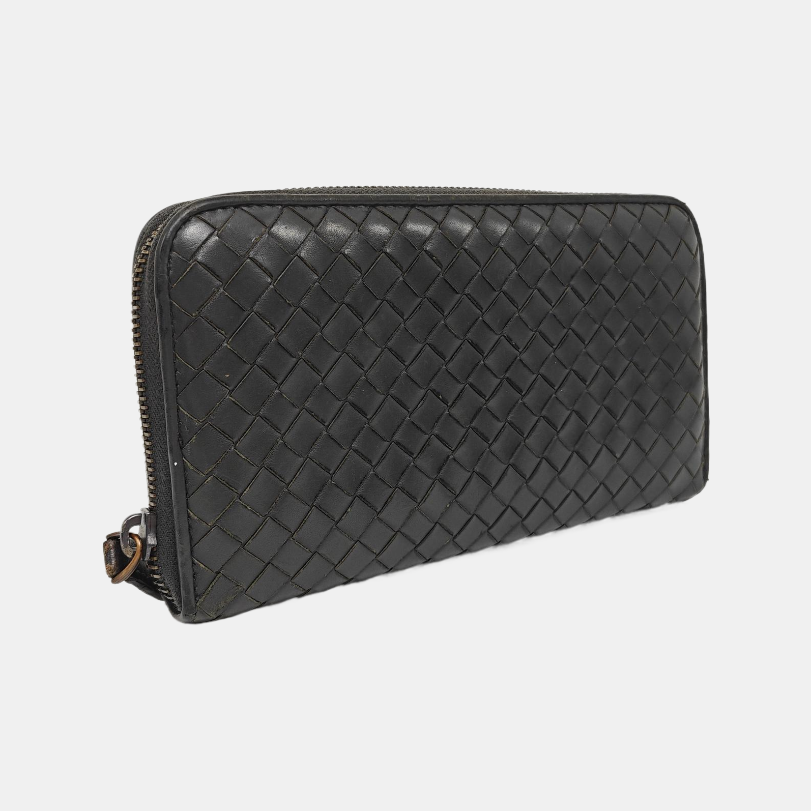 Calfskin Wallet Gray