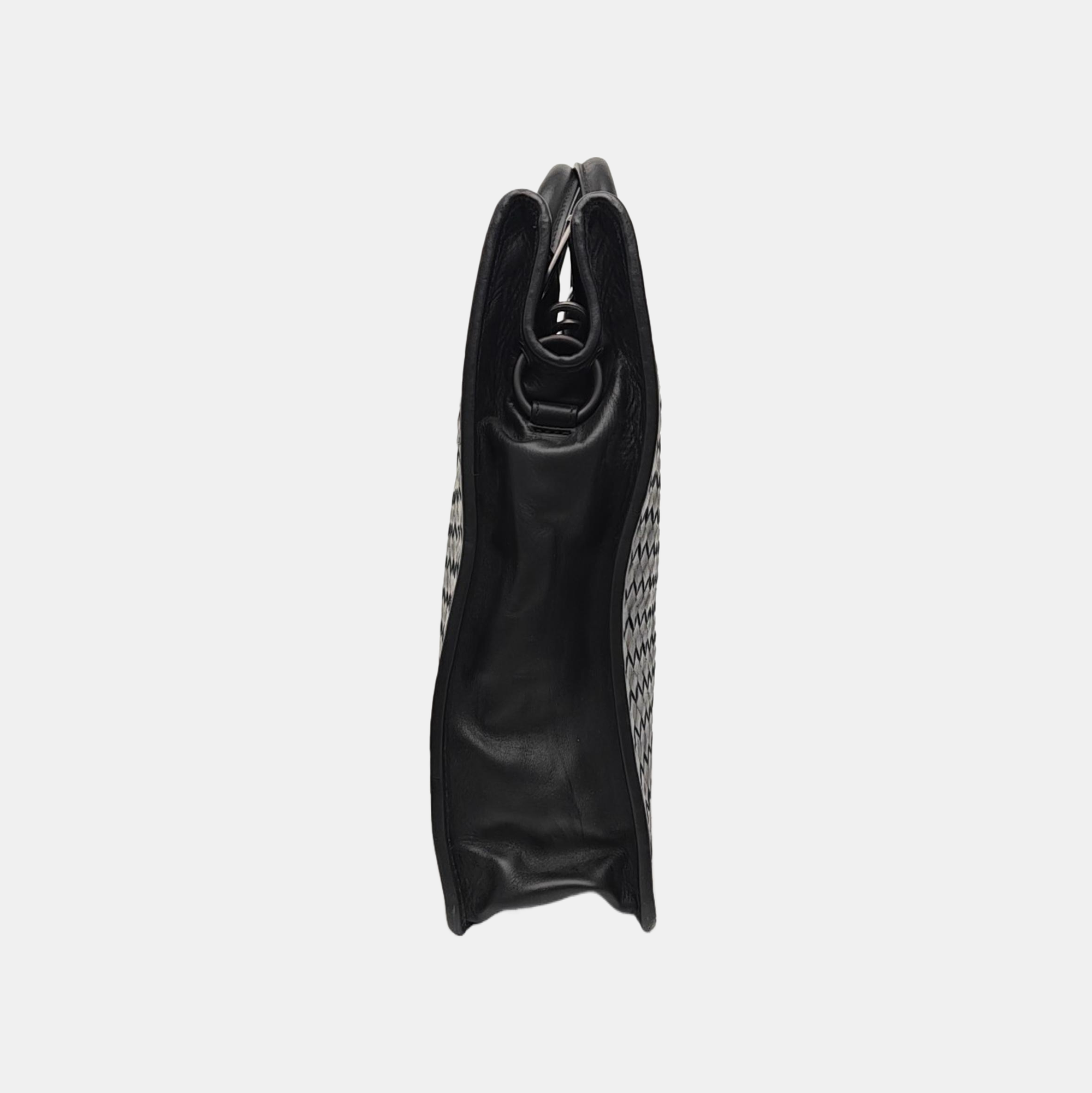 Calfskin Shoulder Bag Black