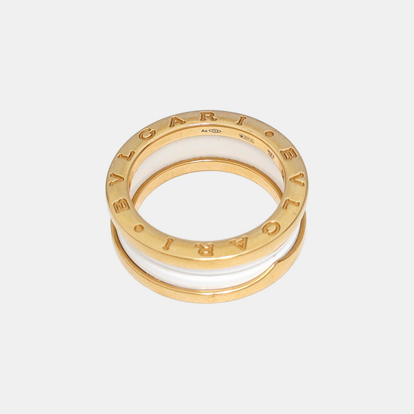 B.ZERO1 18k Rose Gold Ring EU 55