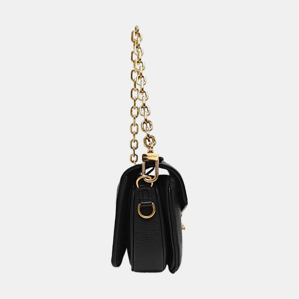 MÉTIS EAST WEST Monogram Calfskin Black