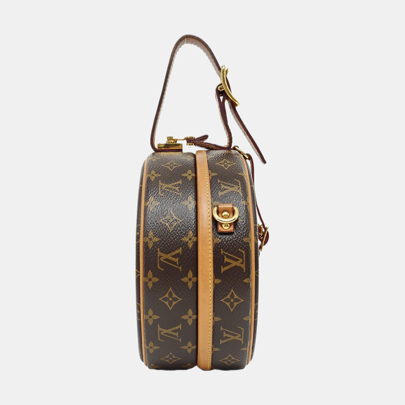 BOITE CHAPEAU PM Monogram Coated Canvas Brown