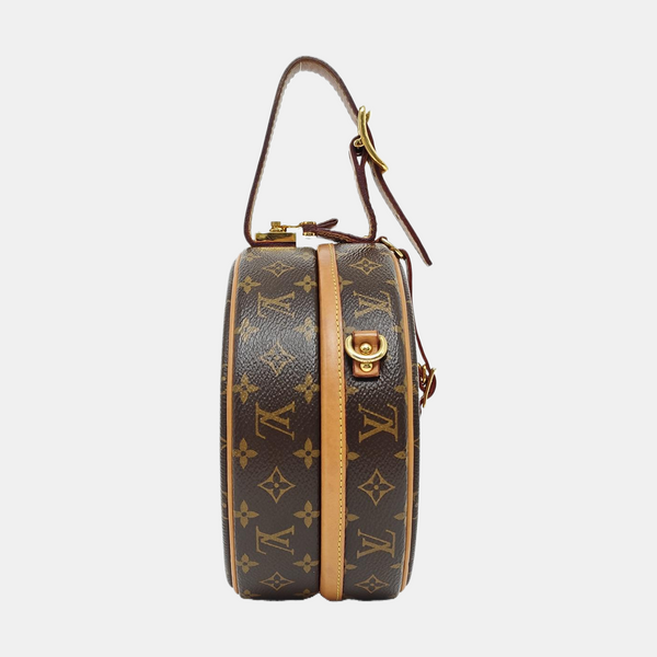 BOITE CHAPEAU PM Monogram Coated Canvas Brown