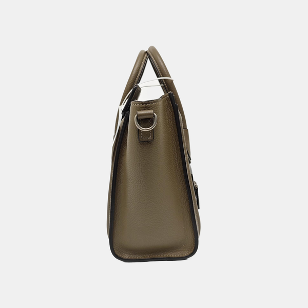 LUGGAGE Nano Calfskin Gray