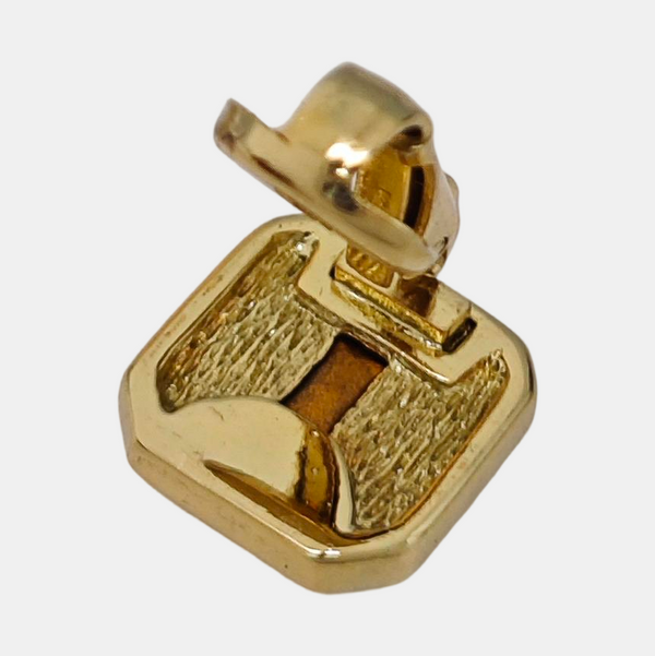 Metal Gold Clip On Earrings
