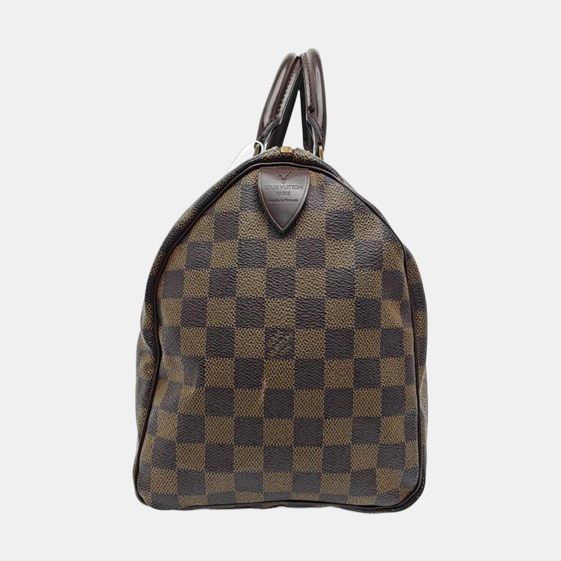 SPEEDY 30 Damier Ebene Coated Canvas Brown