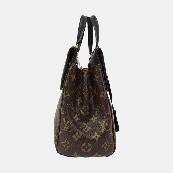 VÉNUS Monogram Coated Canvas Brown