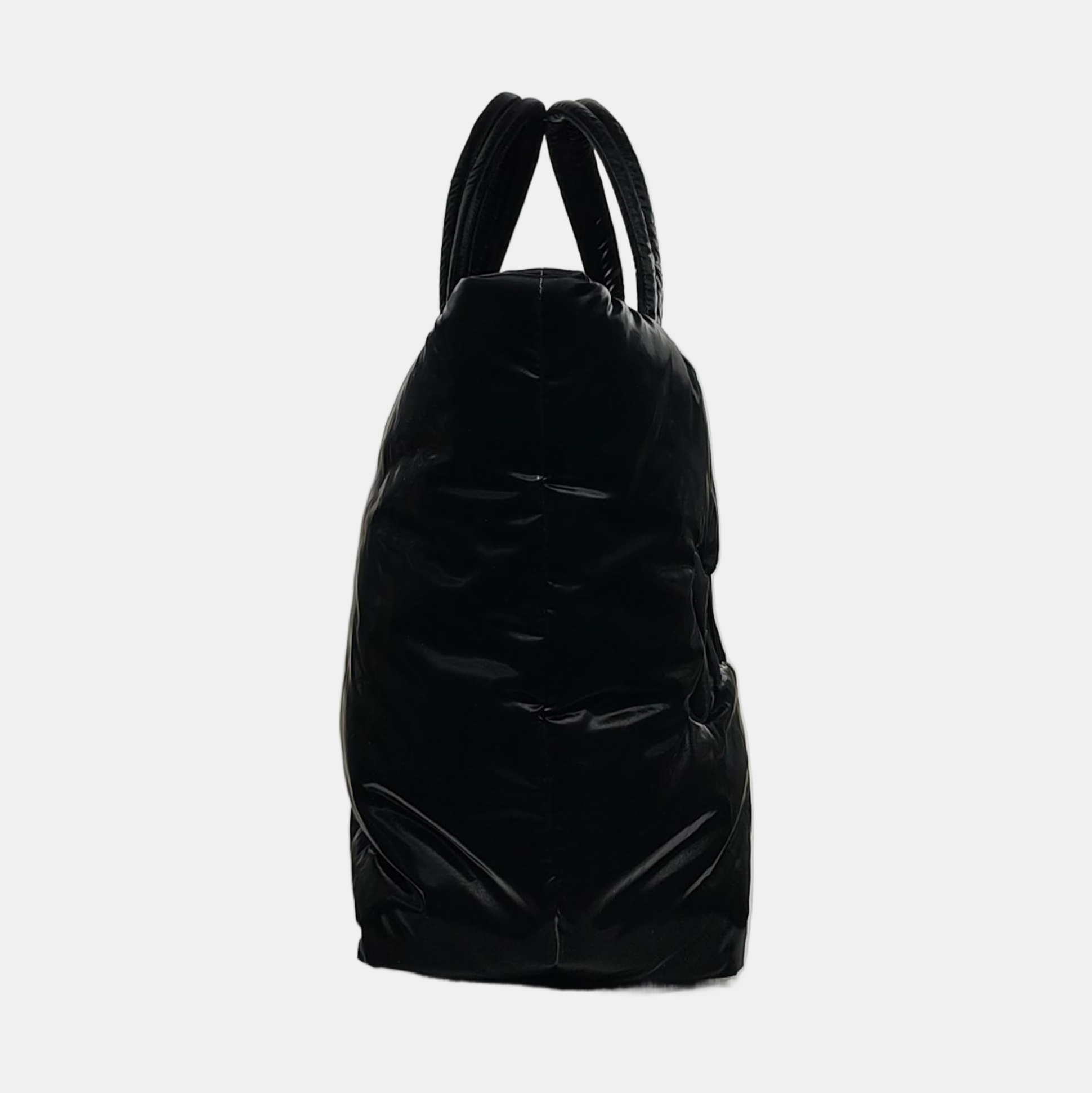 COLLEGE Quilted Special Material Black